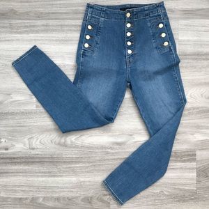 J Brand High Rise Natasha Jeans In Pioneer